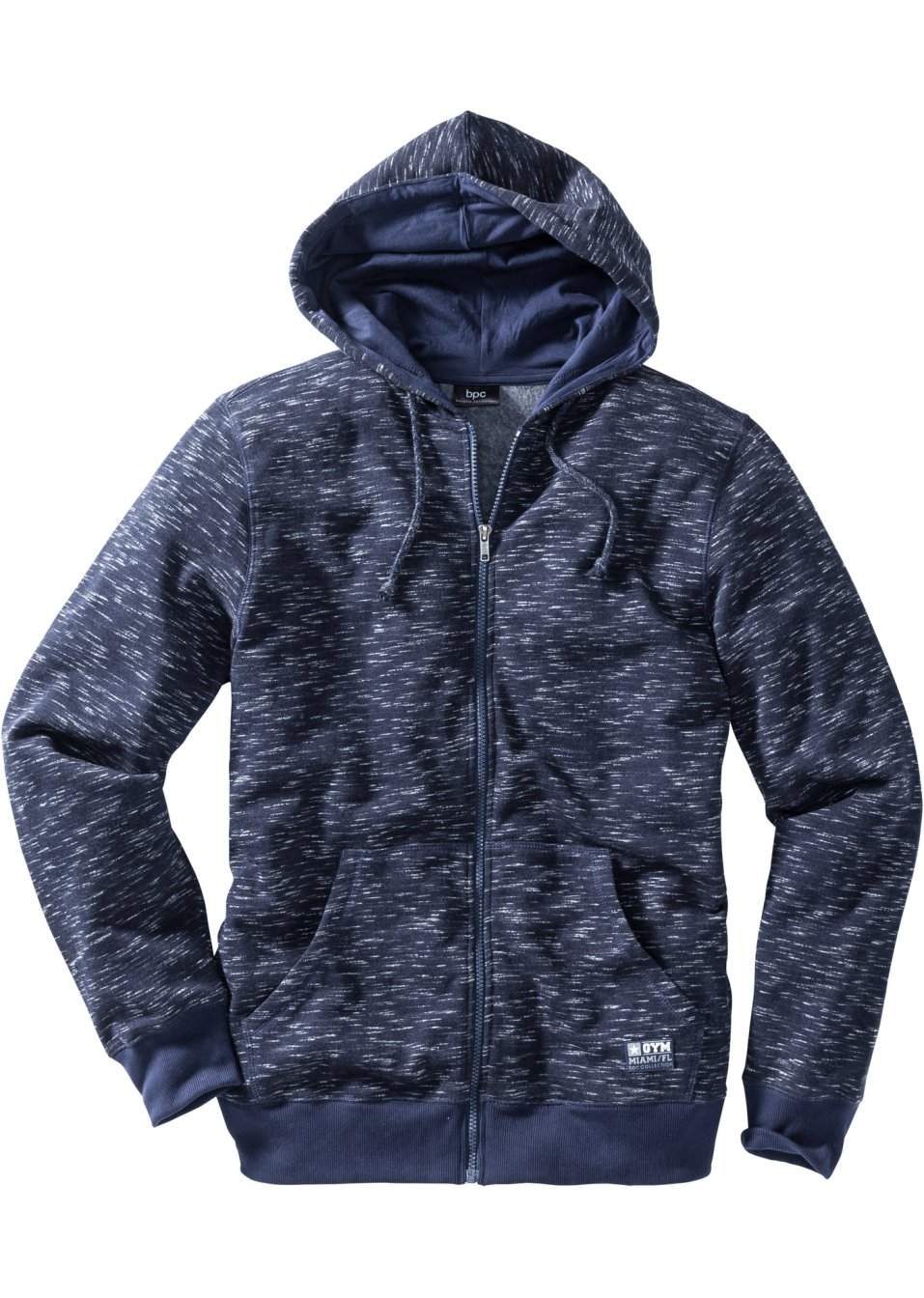 Gilet sweat à capuche