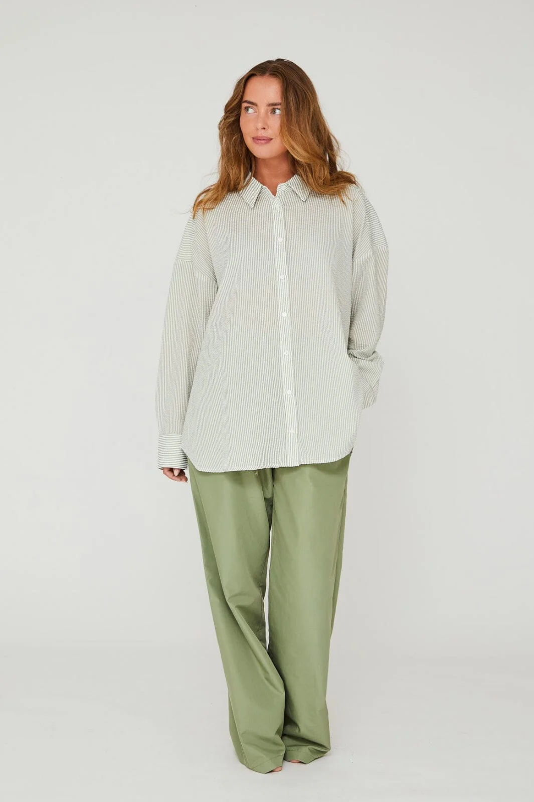 A-View Sonja Shirt 068 green white