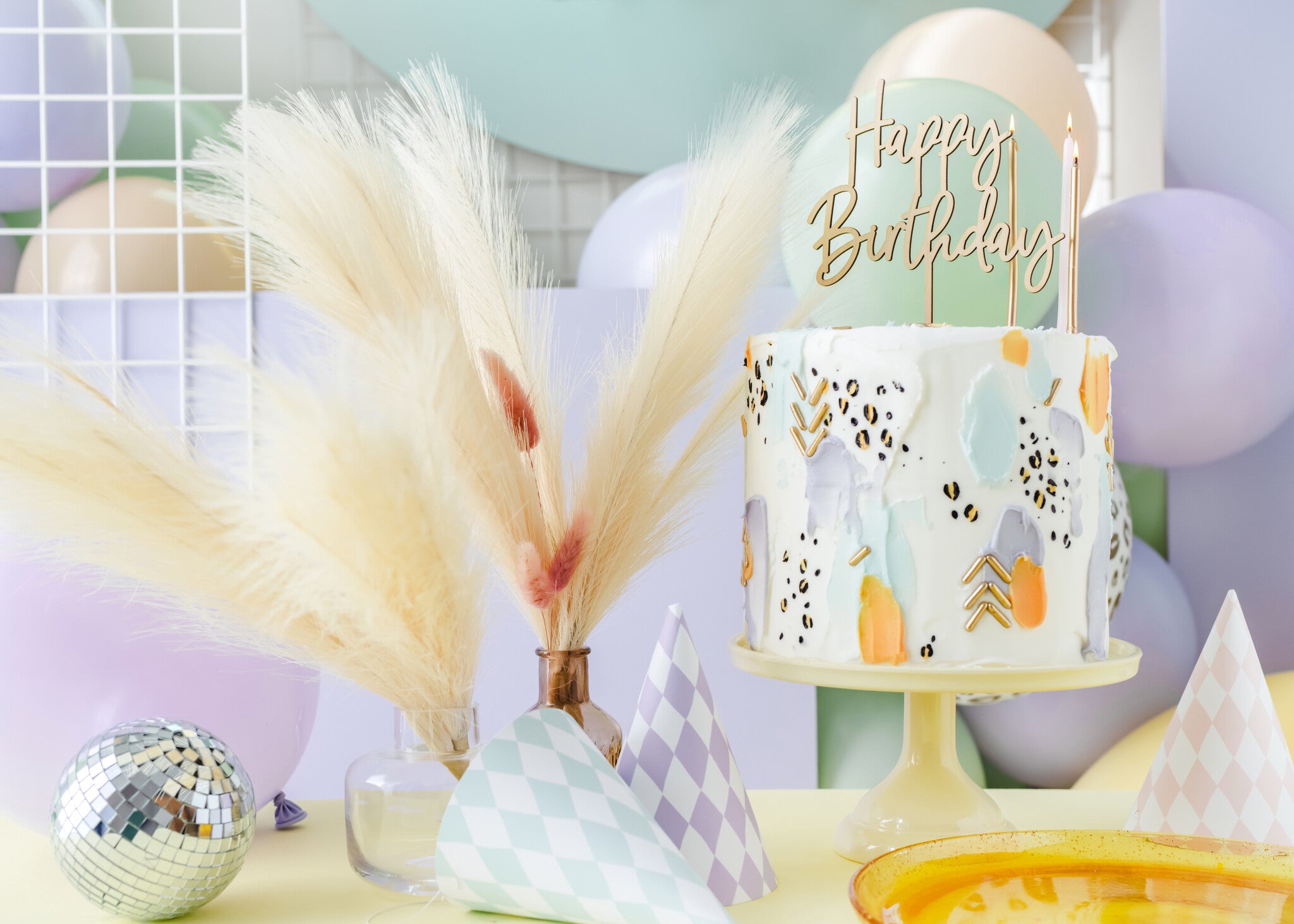 Droogbloemen Pampas 1,1m