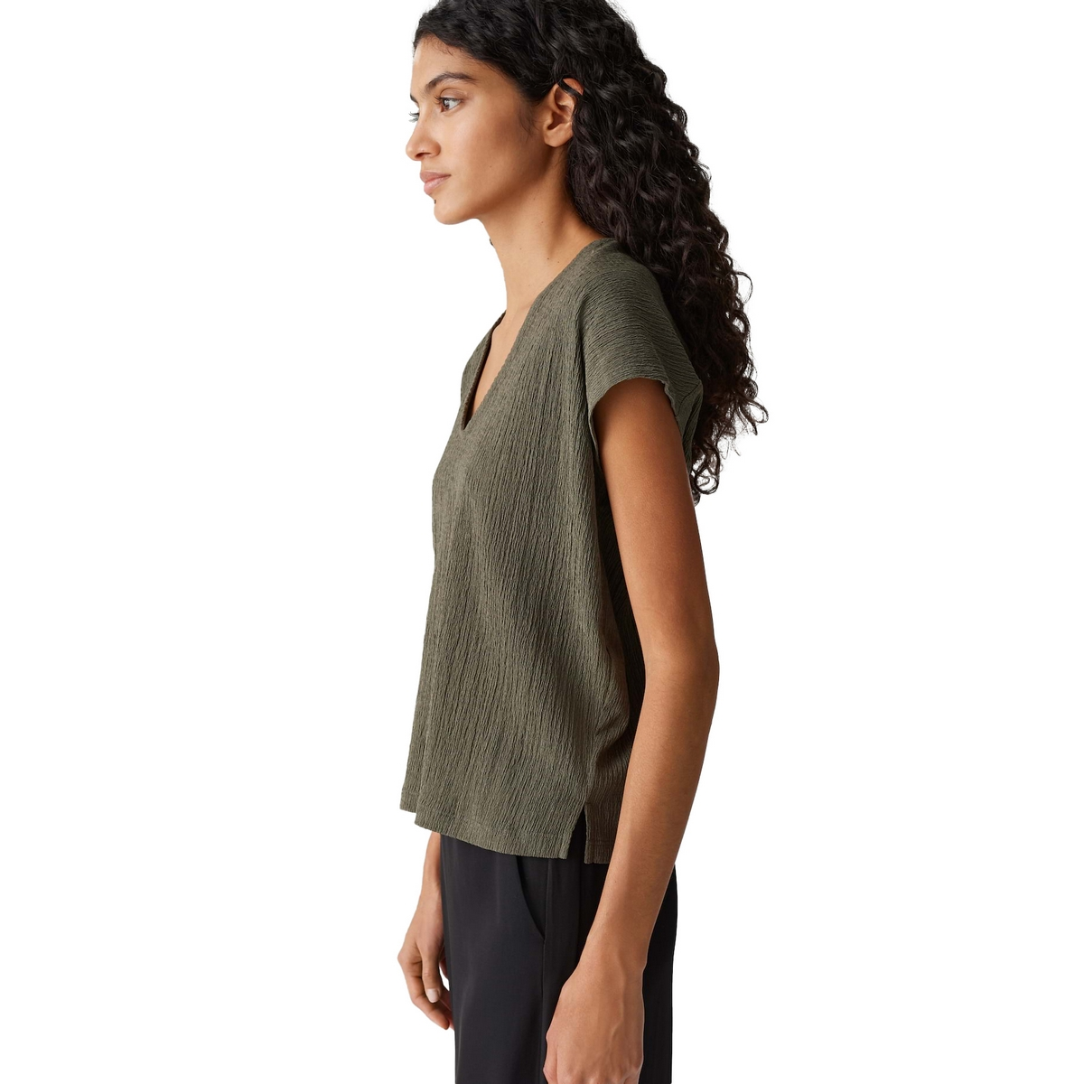Dames Top Ipoma slit