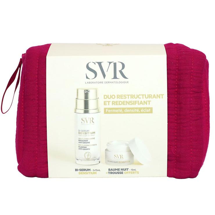 Trousse Densitium bi-serum 2x15ml + baume réparation nuit 15ml