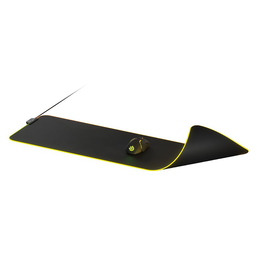 SteelSeries QcK Prism Cloth - Taille XXL - Noir