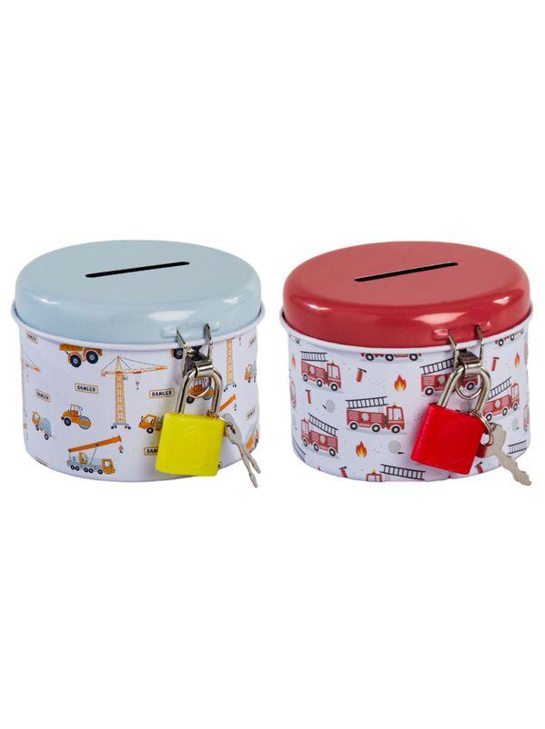 TIRELIRE COFFRE FORT VEHICULE AVEC CADENAS