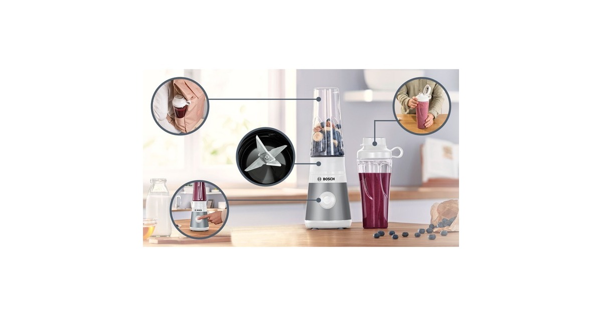 BoschVitaPower MMB2111T blender  (Zilver/wit)