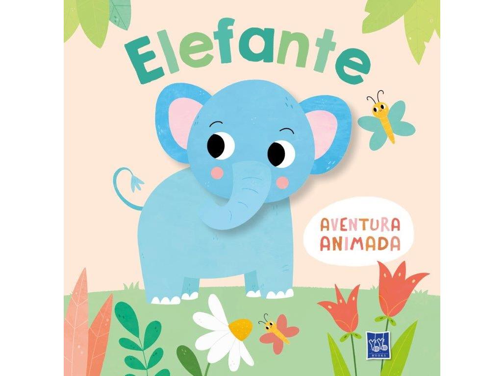 LIVRO AVENTURA ANIMADA ELEFANTE