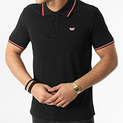 Polo Manches Courtes Smith A03838-0MXZA Noir
