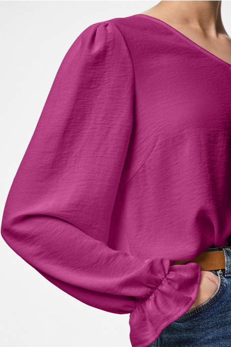Pieces roze dames blouse