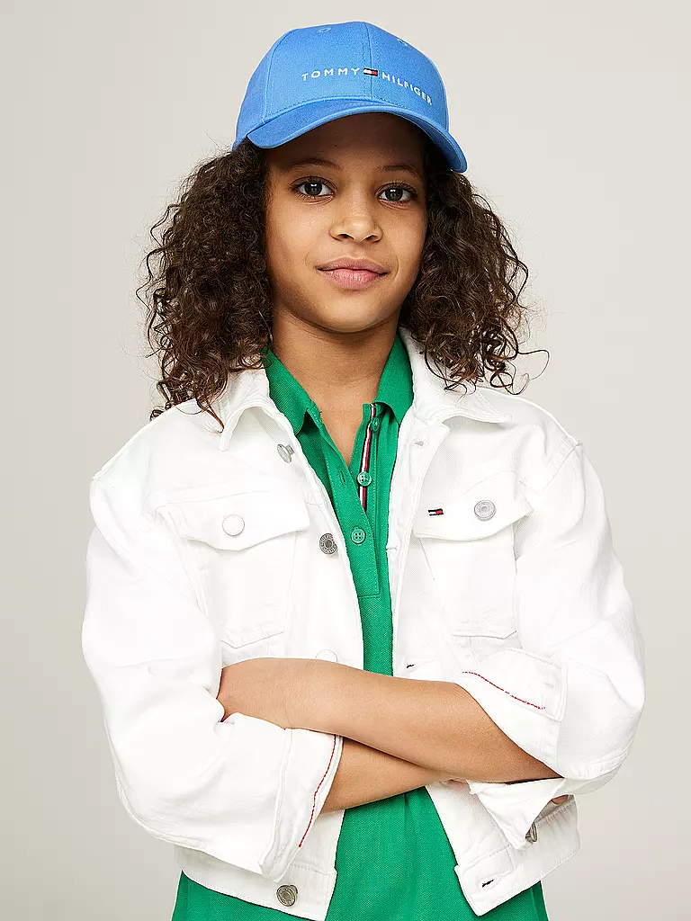 TOMMY HILFIGER Jungen Kappe blau
