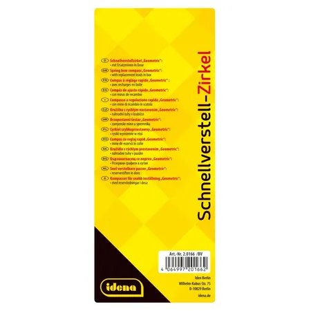 Idena Schnellverstell-Zirkel - 