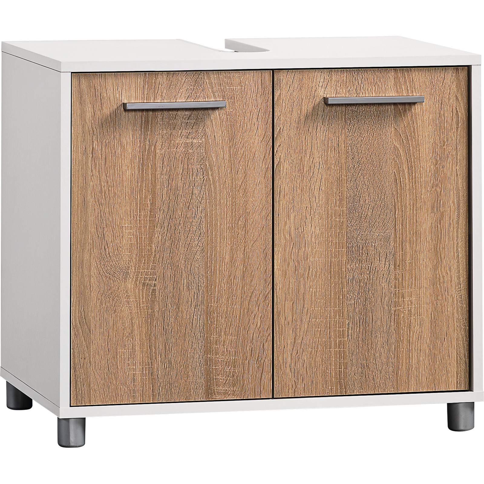 Lavaboy Betty 1 Dekor Eiche weiss 64 x 56 x 34 cm