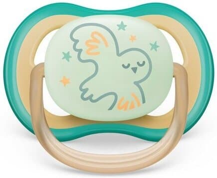 Philips Avent SCF376/18 Ultra Air nattsuter 0-6 måneder, 2 stk, fugl
