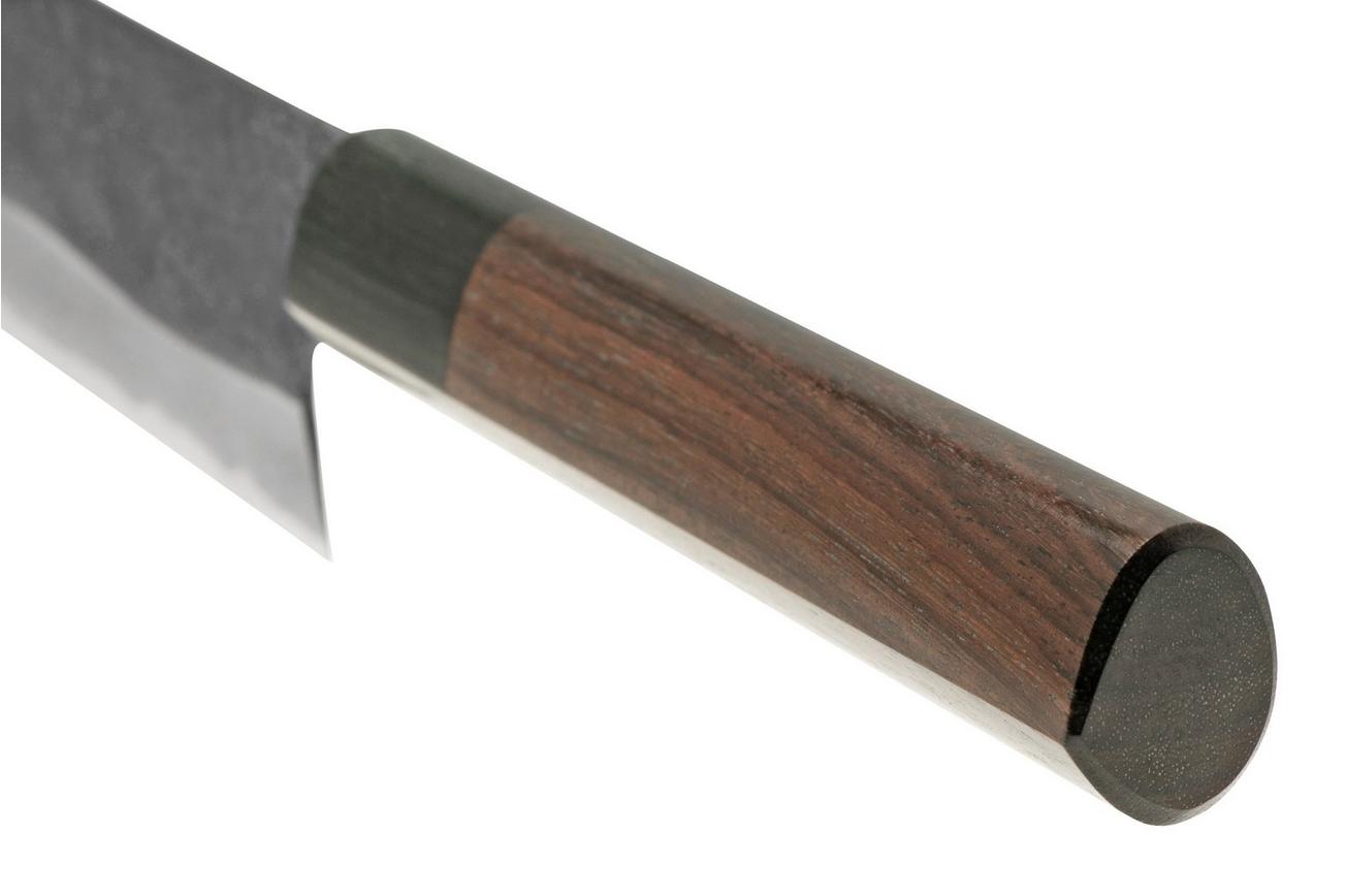 Eden Kanso Aogami santoku, 18,5 cm (linkshandig)