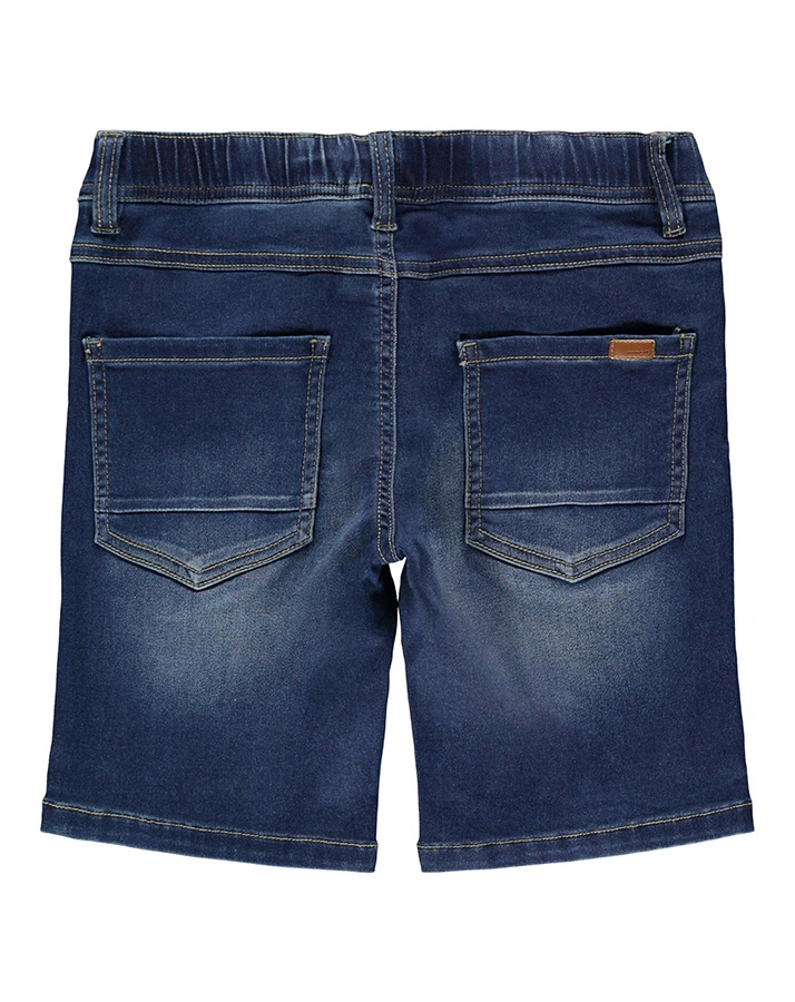 Sweat-Jeansshorts NKMRYAN DNMTHAYERS 3454 in dark blue denim