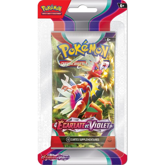 Cartes  Pokémon Ecarlates & violet Booster Blister