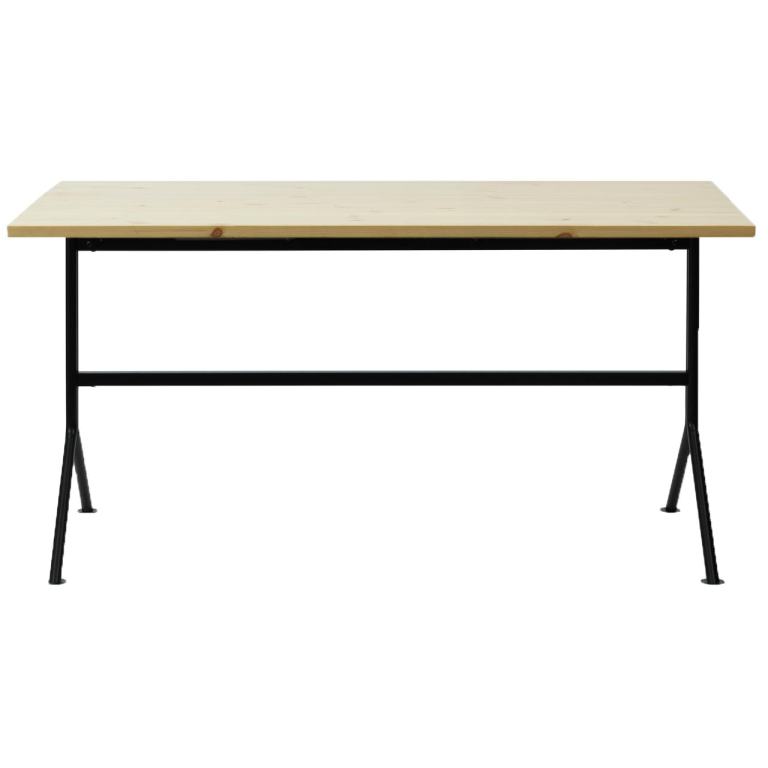 Normann Copenhagen Kip bureau black 150x80 pine