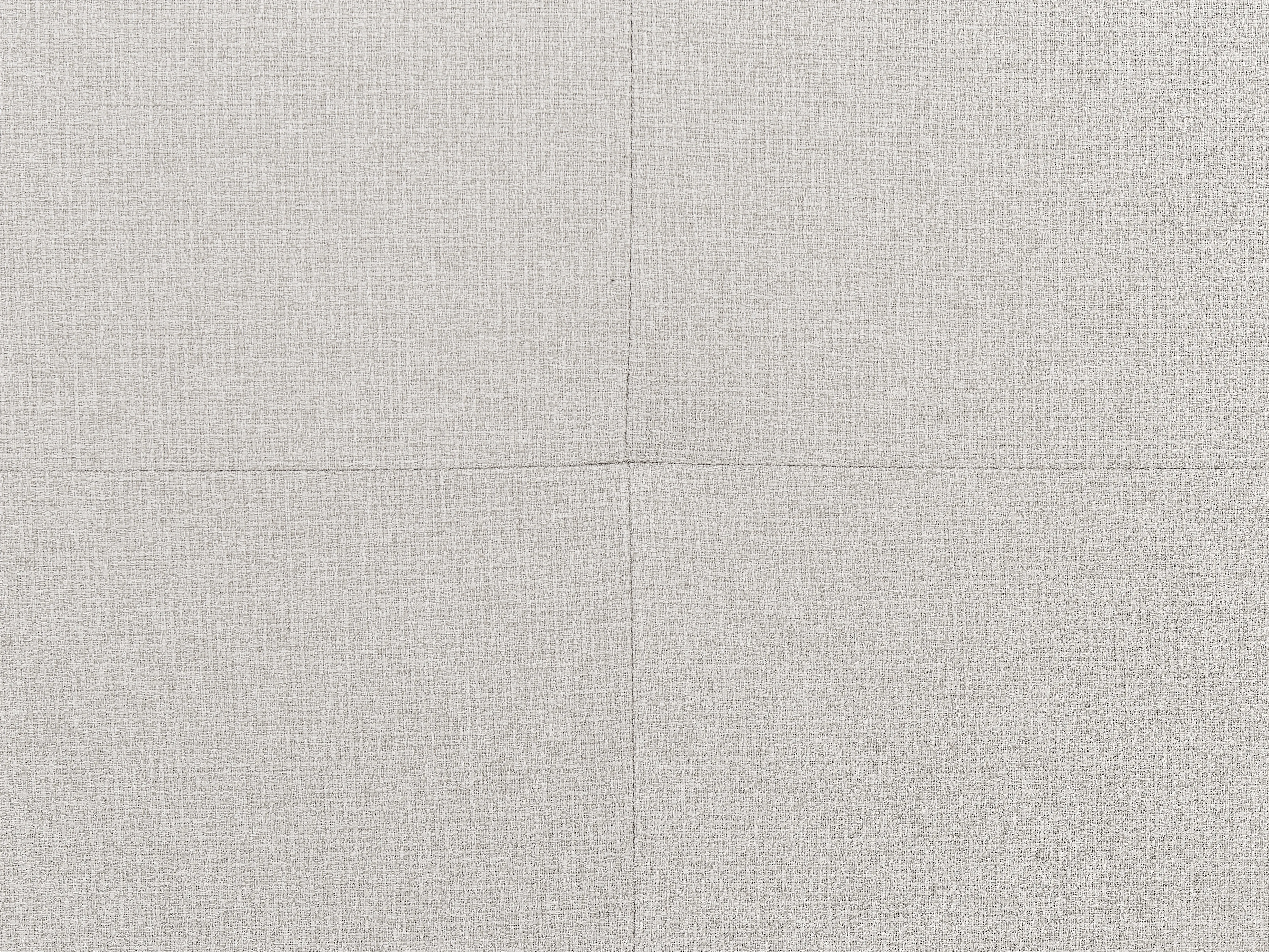 Bank 2-zits HEDEN Stof Beige met kussen