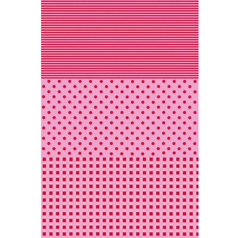 * 598 - Pochette 20 feuilles Décopatch - Rose