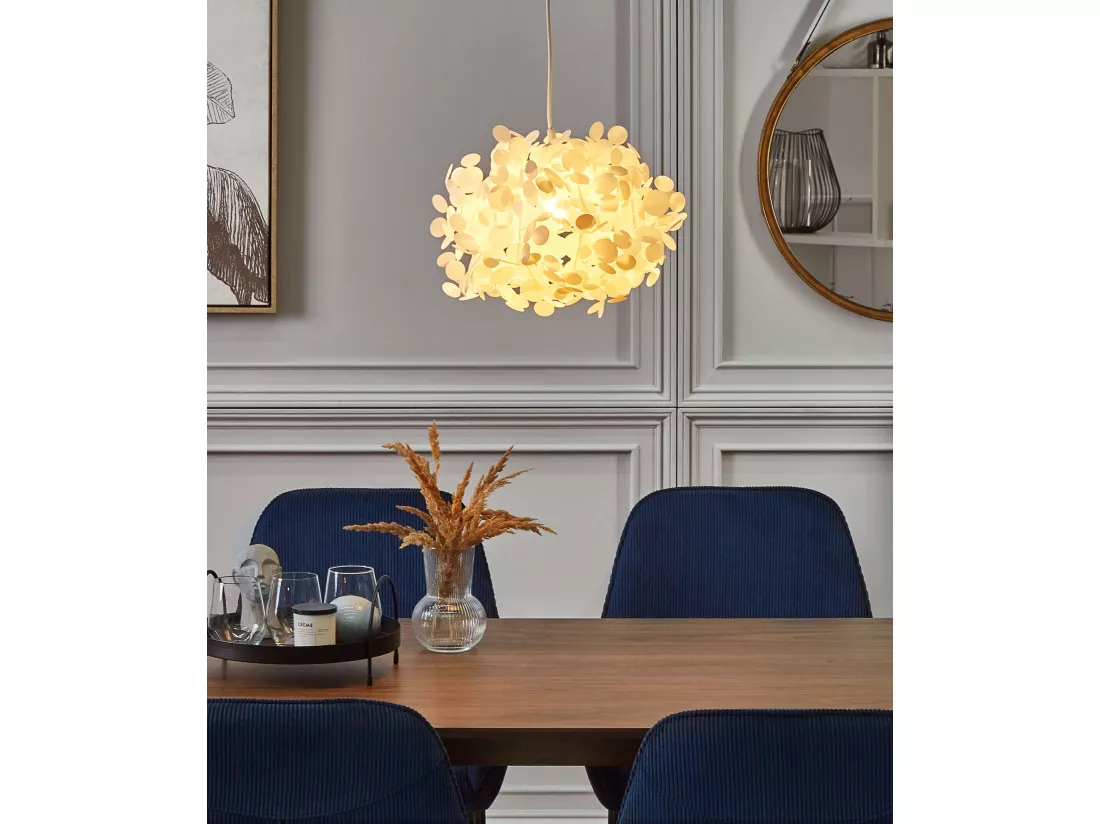 Lampe suspension LAMONE Blanc