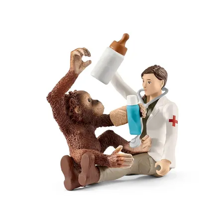 Schleich® 42353 Wild Life Tierärztin im Einsatz