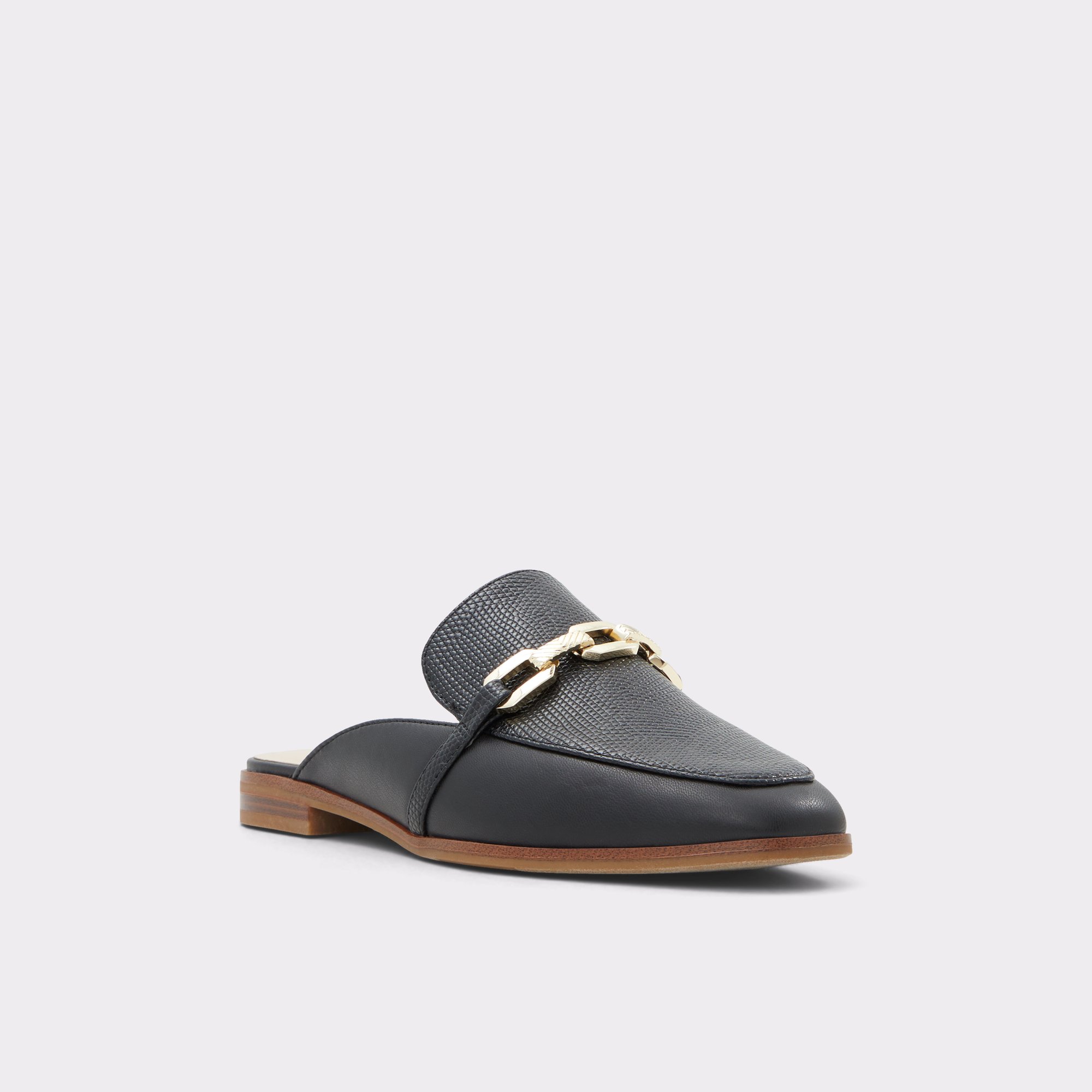 Alaeladar Black Women Mule Shoes
