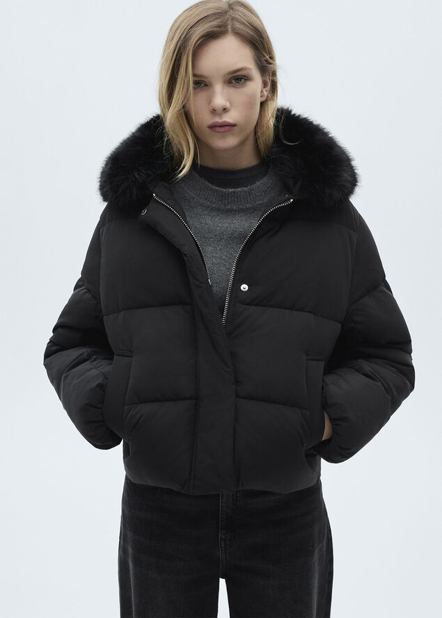 MANGO ANORAK. -- PINGU Black