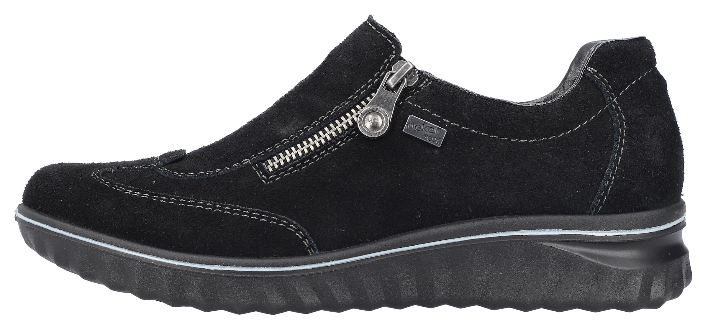 Rieker Slip-On Sneaker  , Freizeitschuh, Halbschuh, Outdoorschuh mit riekerTEX-Membran