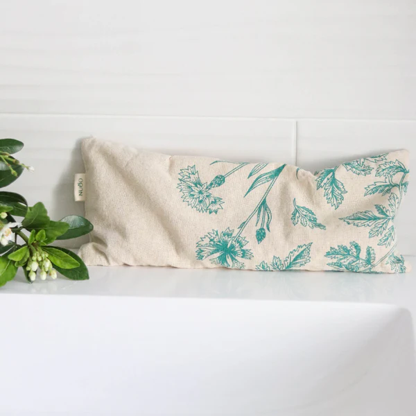 Nuoo Coussin Chauffant-bouillotte en Coton Bio 32 x 13 cm