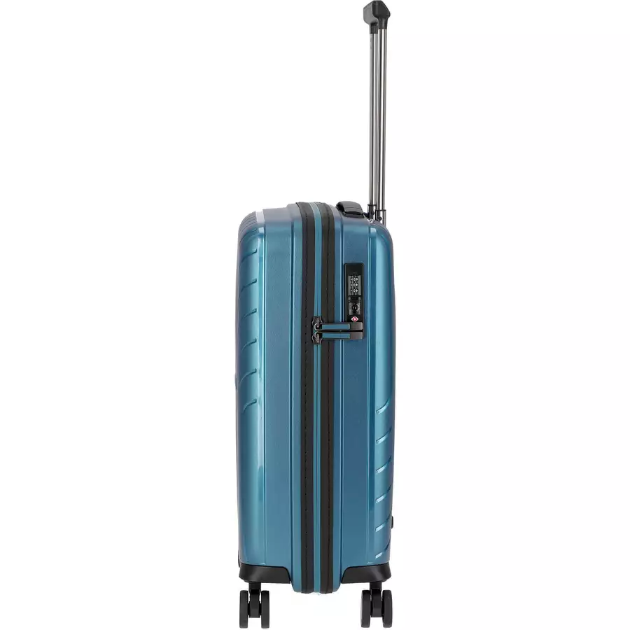Somko Wave - 4-Rollen Kabinentrolley S 55 cm petrol