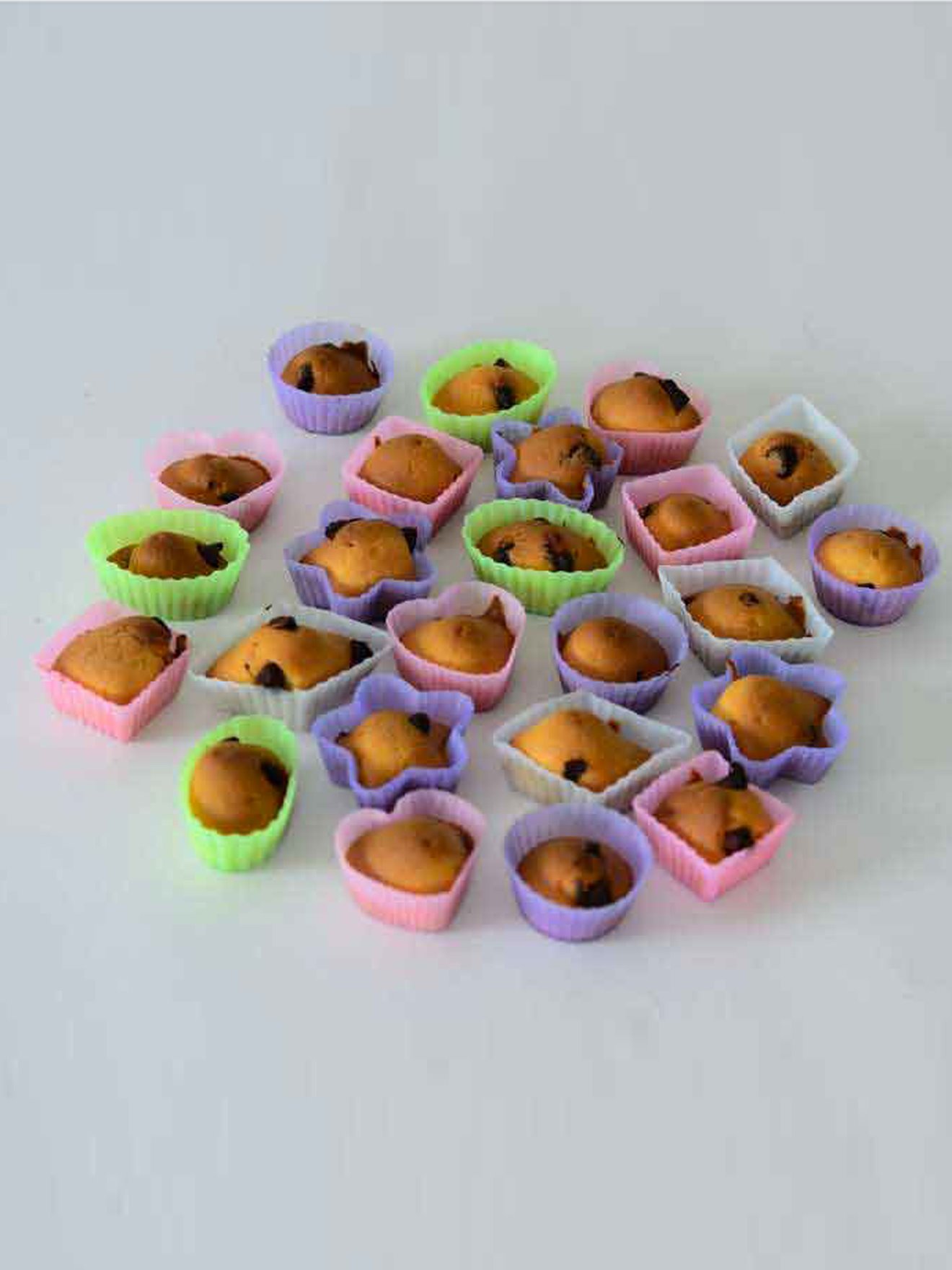 Moules en silicone, lot de 24