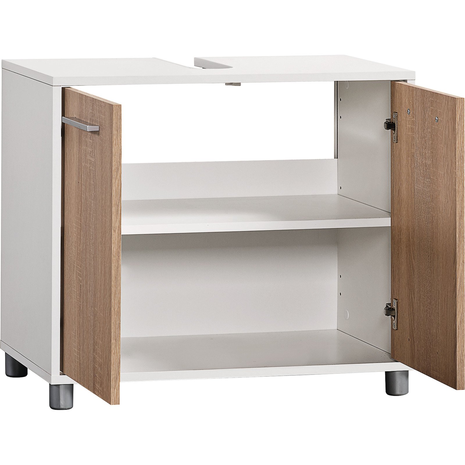 Lavaboy Betty 1 Dekor Eiche weiss 64 x 56 x 34 cm