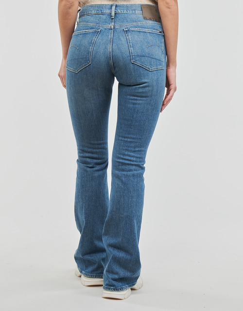 G-Star Raw - 3301 FLARE - antique faded blue opal