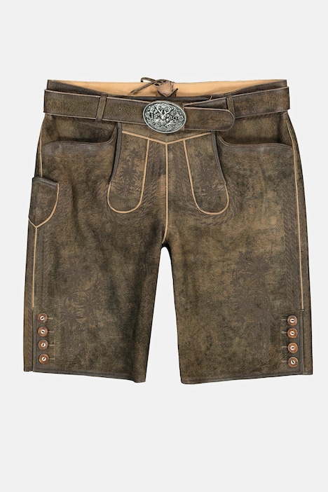 Trachtenhose, Tracht, Ziegenleder, traditionelle Stickereien, Gratis Ledergürtel