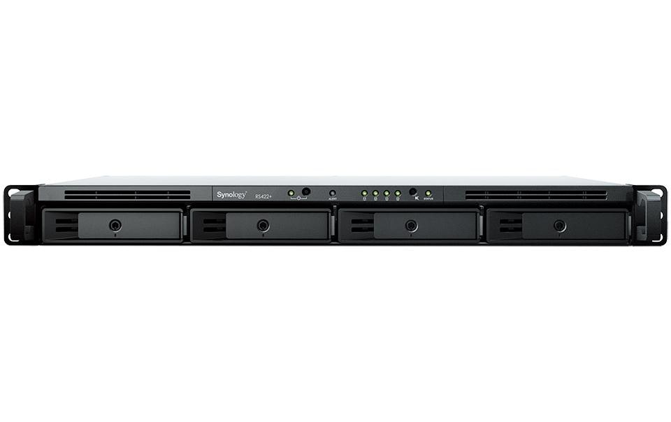 NAS RackStation RS422+<br>NAS mit 4 Laufwerkschächten