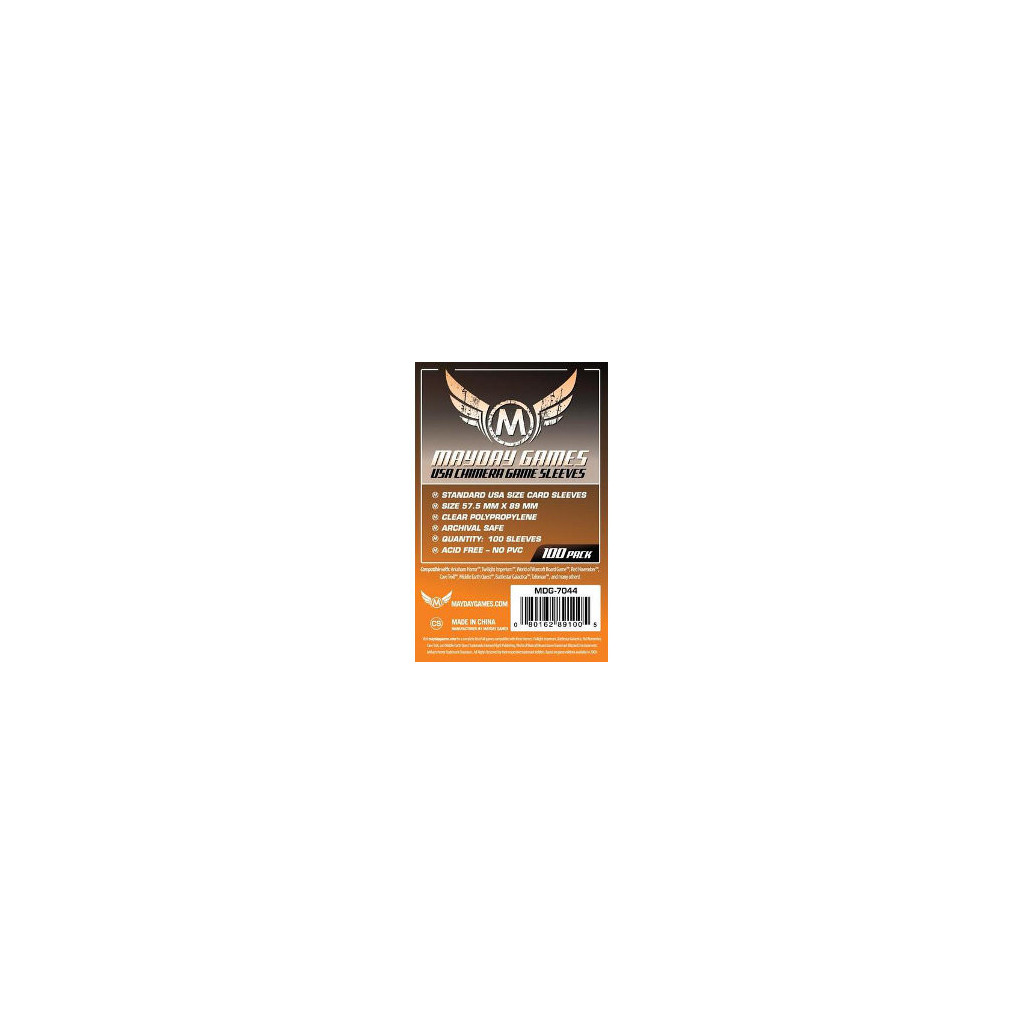 100 Protège Cartes Chimera USA Mayday souple (MDG-7044)