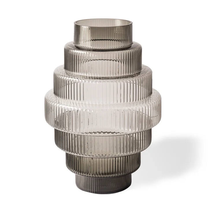 Pols Potten - Steps Vase L, grau