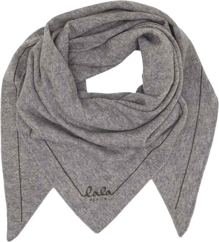 Lala Berlin Triangle Solid Logo M City middlegrey melange