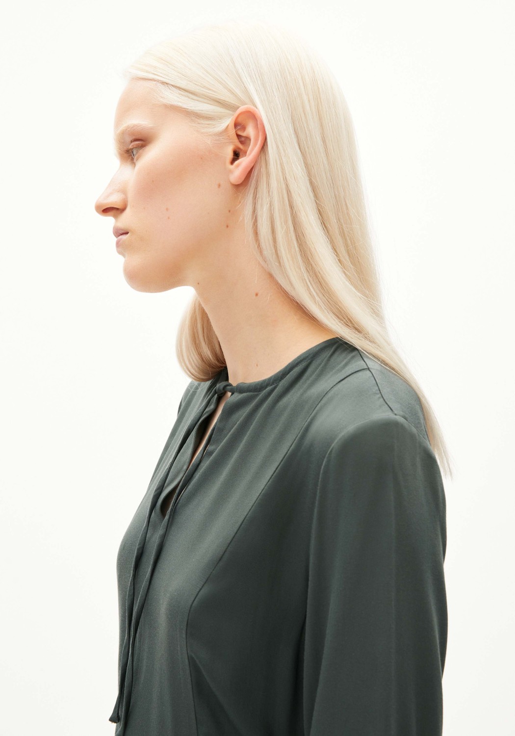 Armedangels Kleid Mariolaana Space Steel