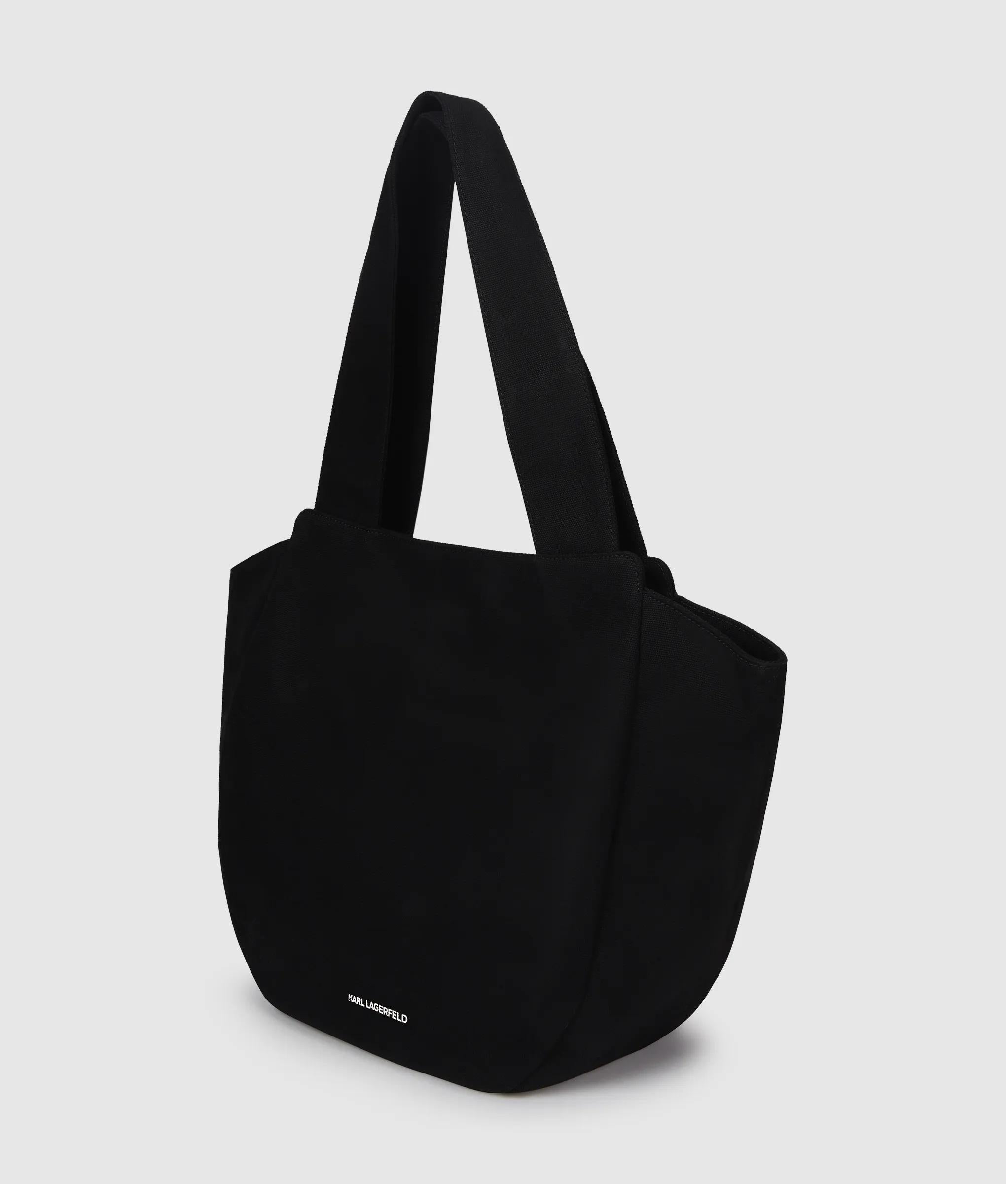 K/Signature shopper met ruches en logo