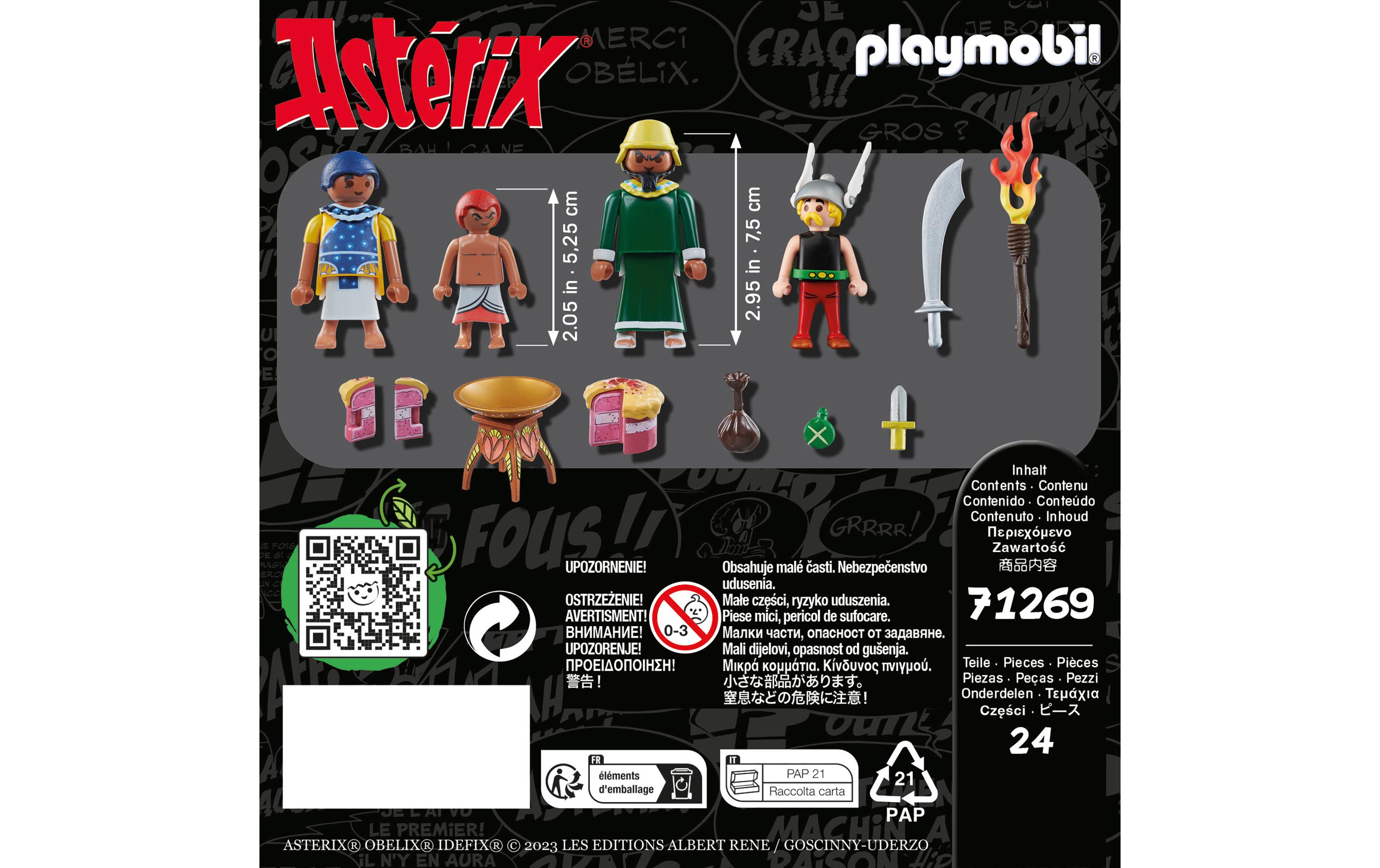 Asterix Pyradonis' vergiftete Torte 71269Spielset