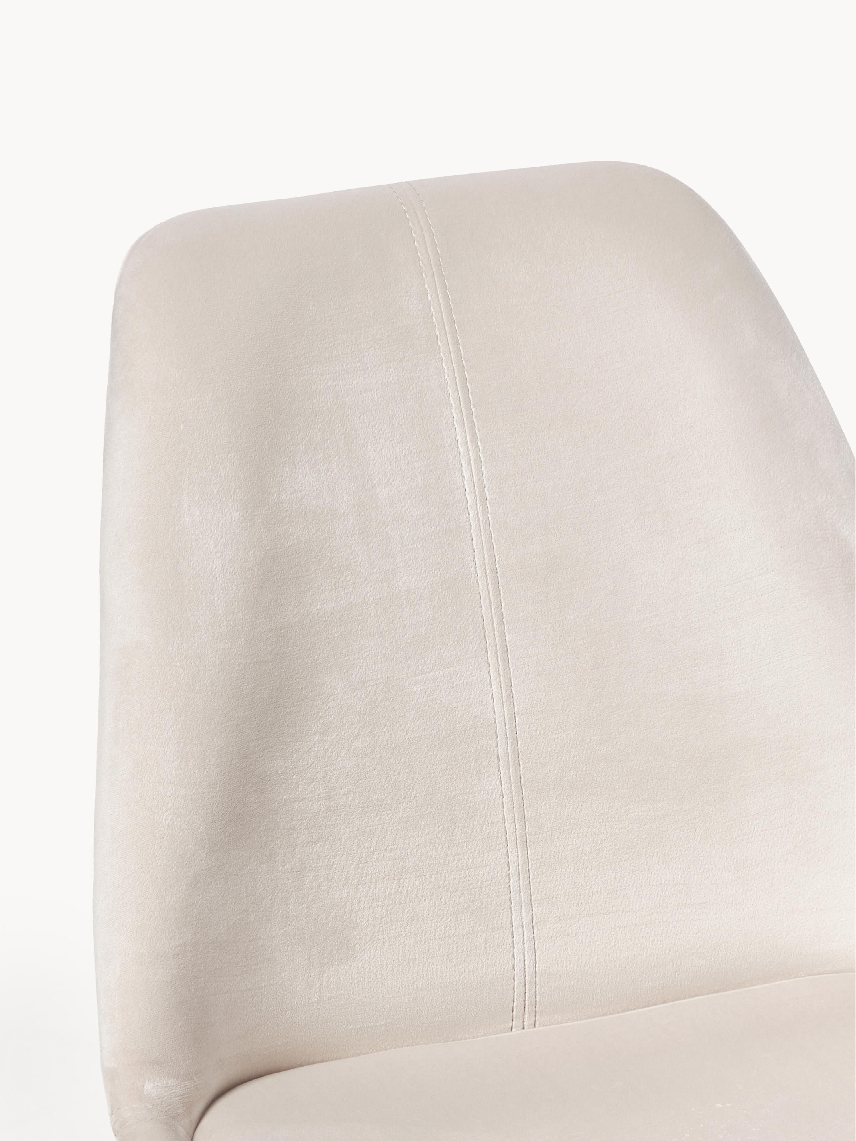 Fluwelen stoelen Eris, 2 stuks