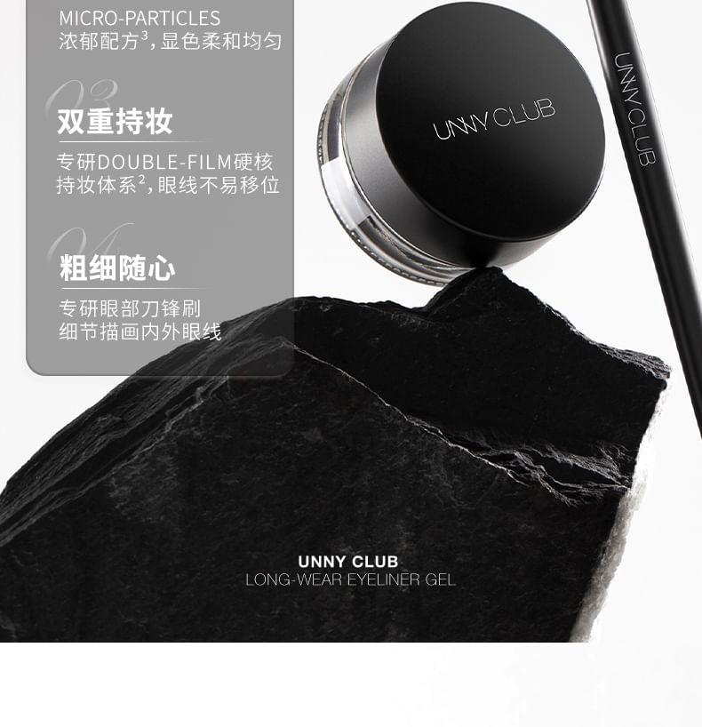 UNNY CLUB - Langhoudende eyelinergel - 4 kleuren