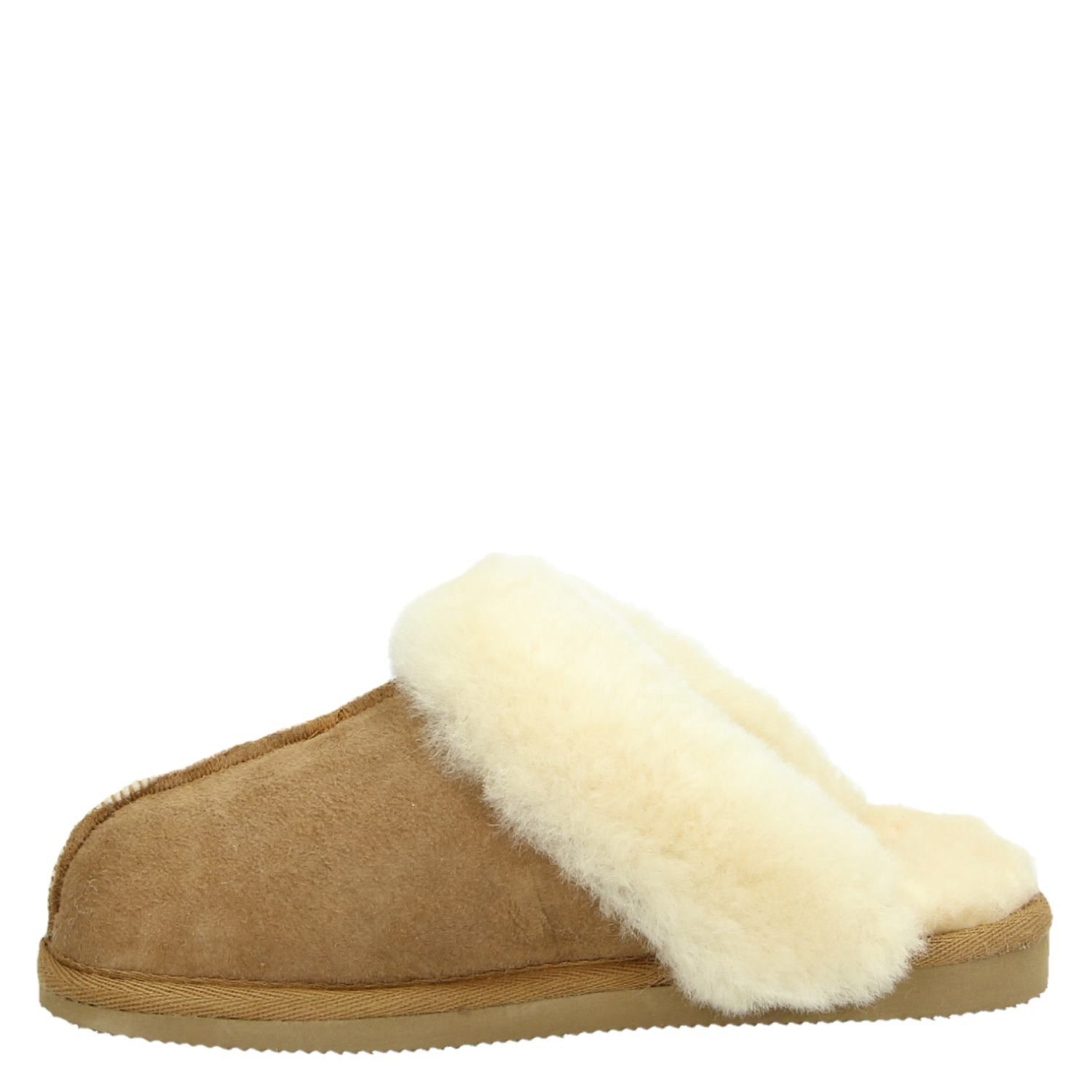 Jessica dames pantoffel Shepherd Cognac
