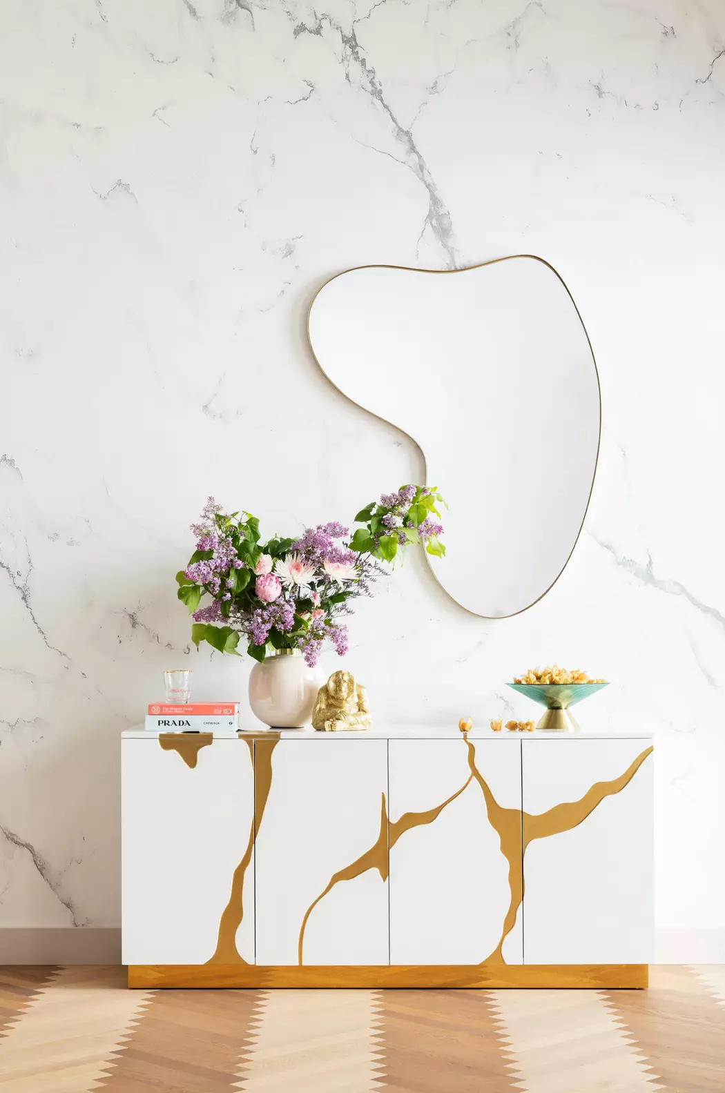 Spiegel Shape Brass