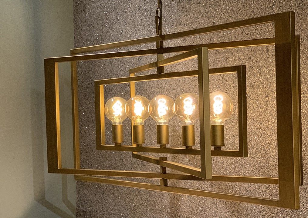 Hanglamp LB036-5br Avenue  | Leclercq & BouwmanB120 x D45 cm
