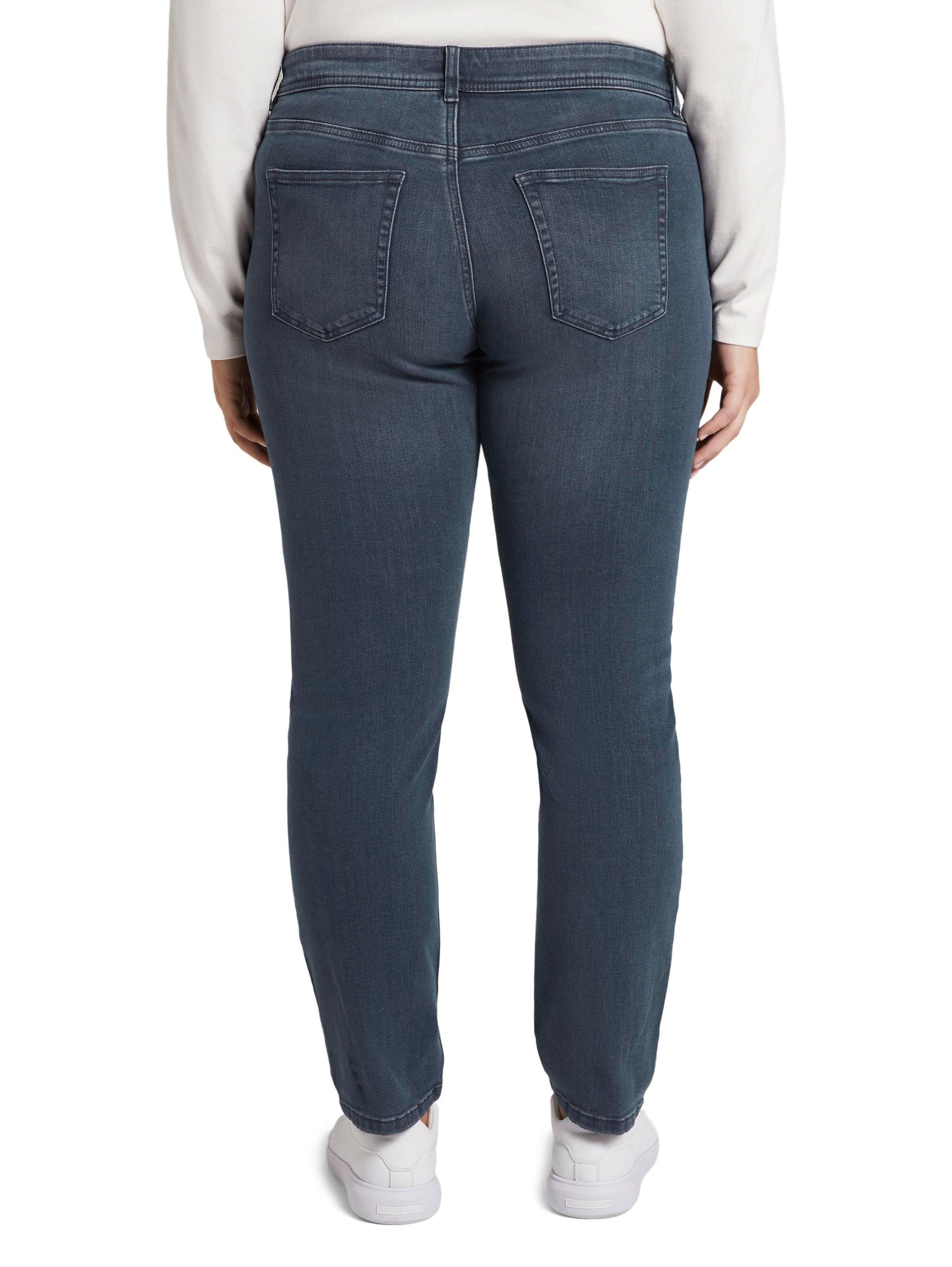 Slim Jeans mit Shaping-Effekt am Bauch