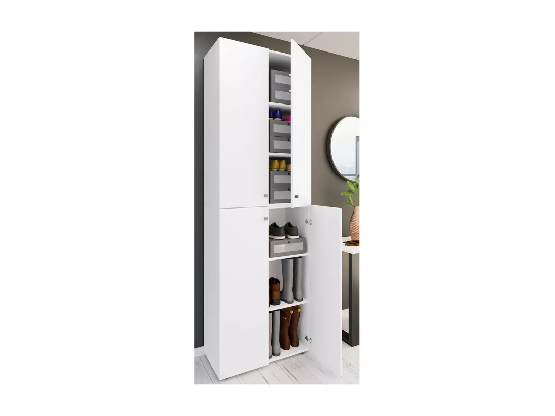 XL bois Grande armoire à chaussures Lona 6