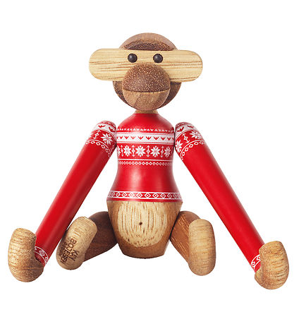 Kay Bojsen Holzfigure - Affe - Julesweater 2024 - Mini -Teak/Lim