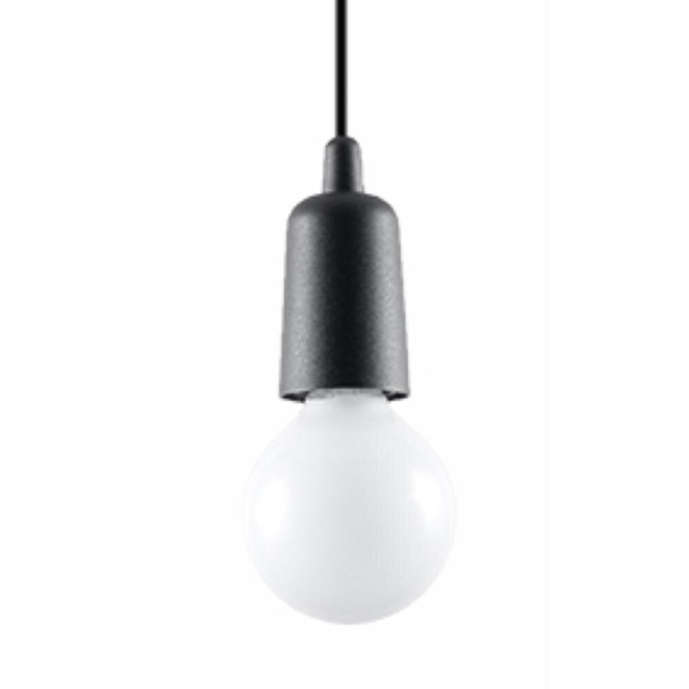 famlights | Dani hanglamp in zwart, E27, 1-lichts