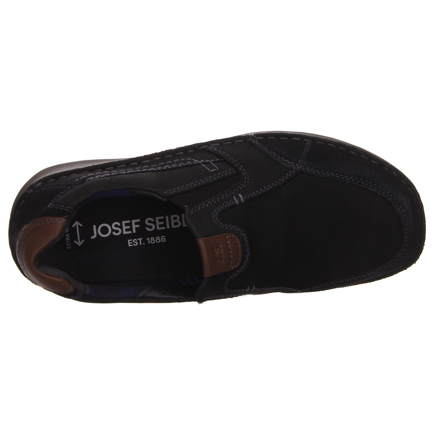 Josef Seibel Slipper schwarz schwarz