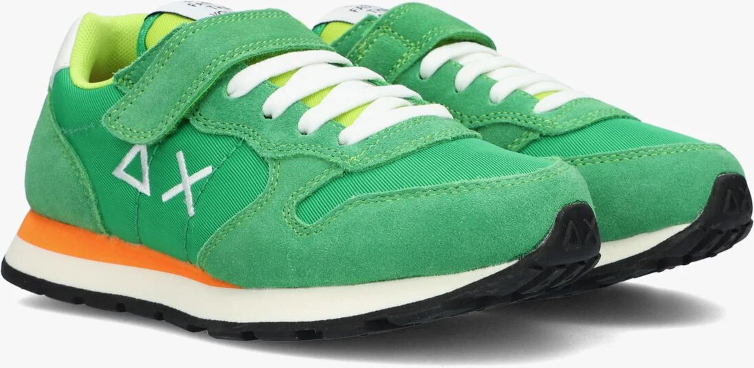 SUN68 groene sun68 lage sneakers boys tom solid